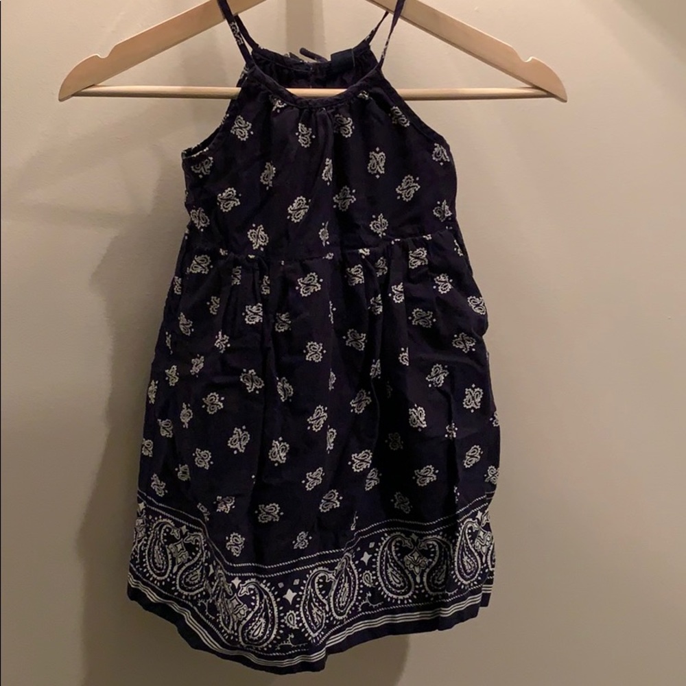 Blue sundress, baby Gap 5T
